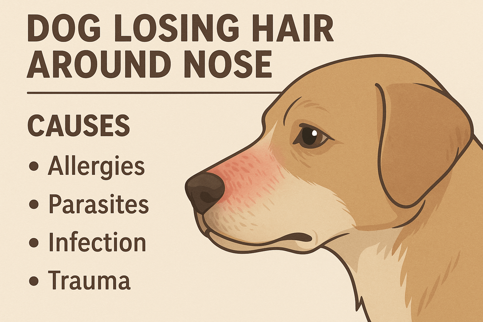 Dog Losing Hair Around Nose: Best 7 Expert Tips!