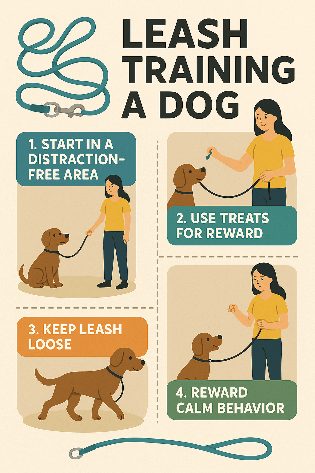 Leash Training a Dog: Best 7 Expert Tips!