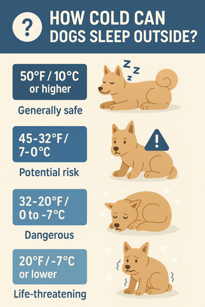 How Cold Can a Dog Sleep Outside? Best 7 Expert Tips!