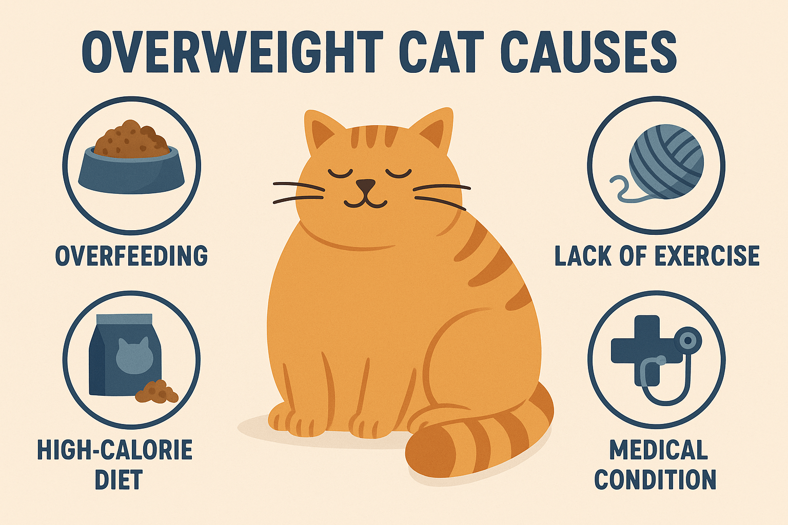 Overweight Cat Causes: Best 7 Expert Tips!