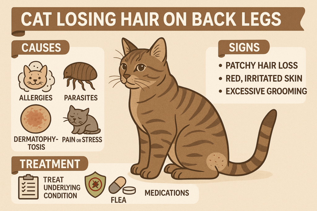 Cat Losing Hair on Back Legs: Best 7 Expert Tips!