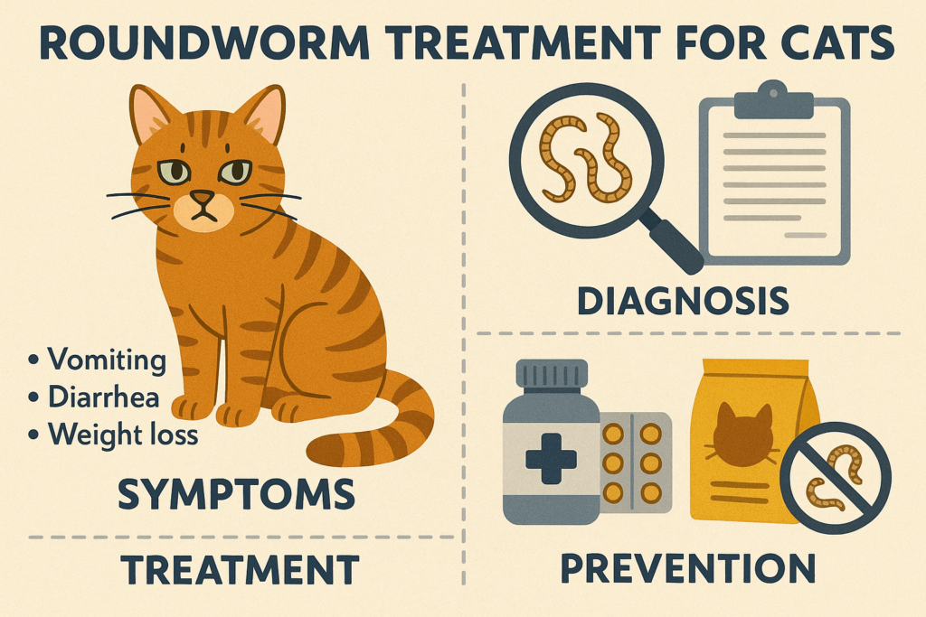 Roundworm Treatment for Cats: Best 7 Expert Tips!