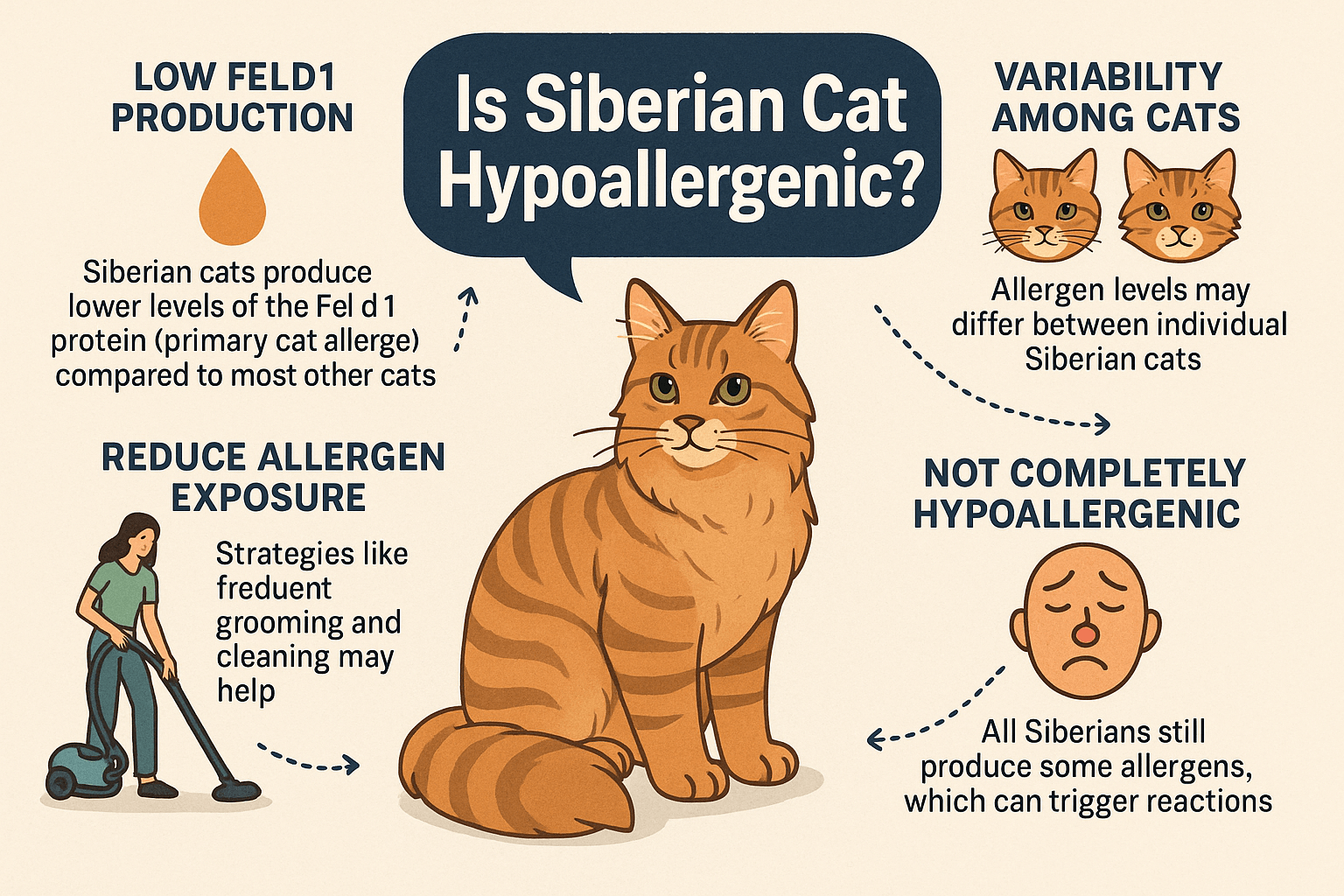 Is the Siberian Cat Hypoallergenic? Best 7 Expert Tips!
