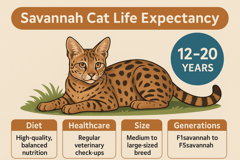 Savannah Cat Life Expectancy: Best 7 Expert Tips!