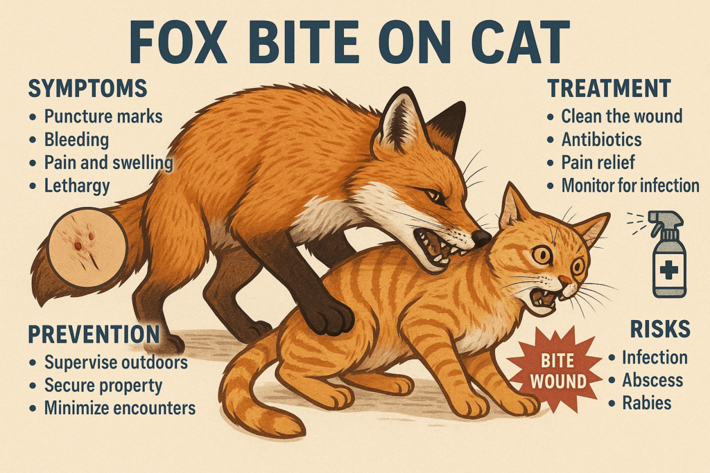What to Do If Your Cat Gets a Fox Bite: Best 7 Expert Tips!