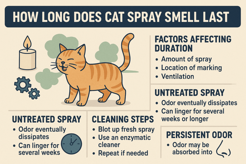 How Long Does Cat Spray Smell Last? Best 7 Expert Tips!
