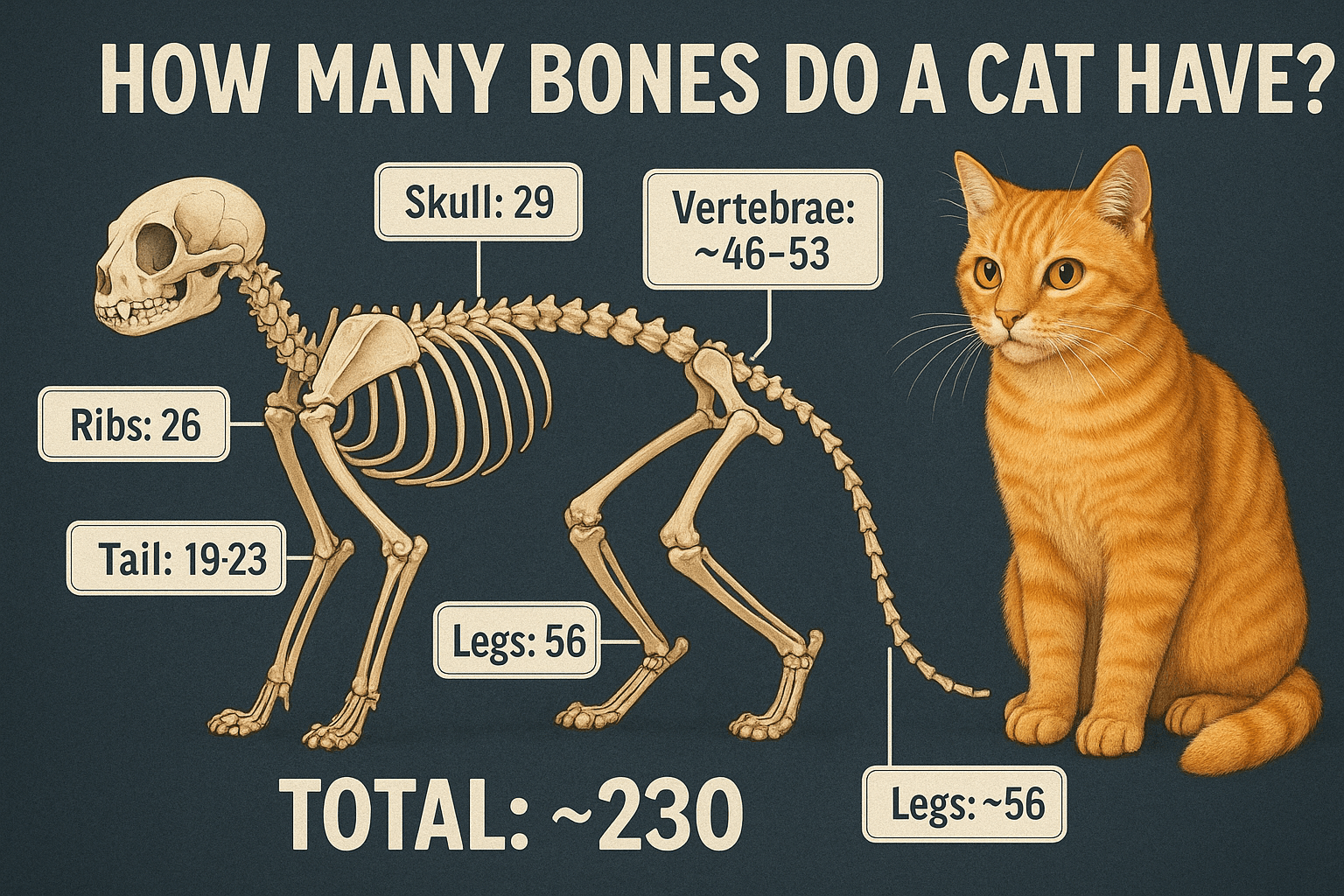 How Many Bones Do a Cat Have? Best 7 Expert Tips!