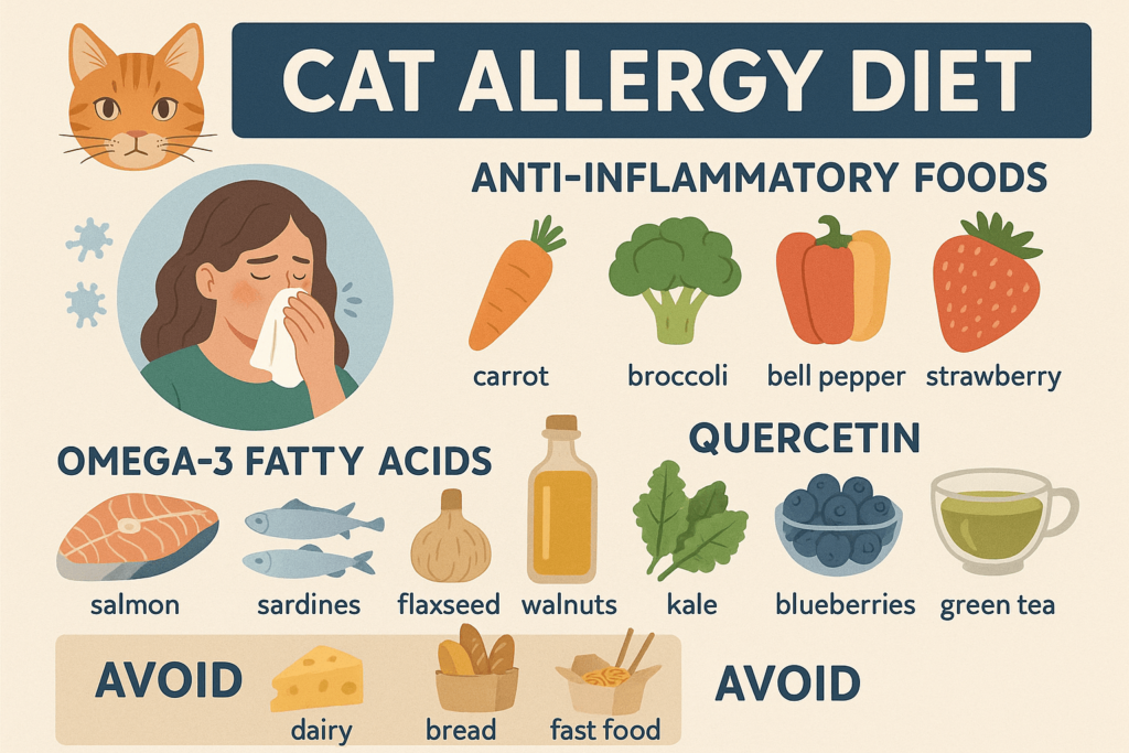 Cat Allergy Diet: Best 7 Expert Tips!