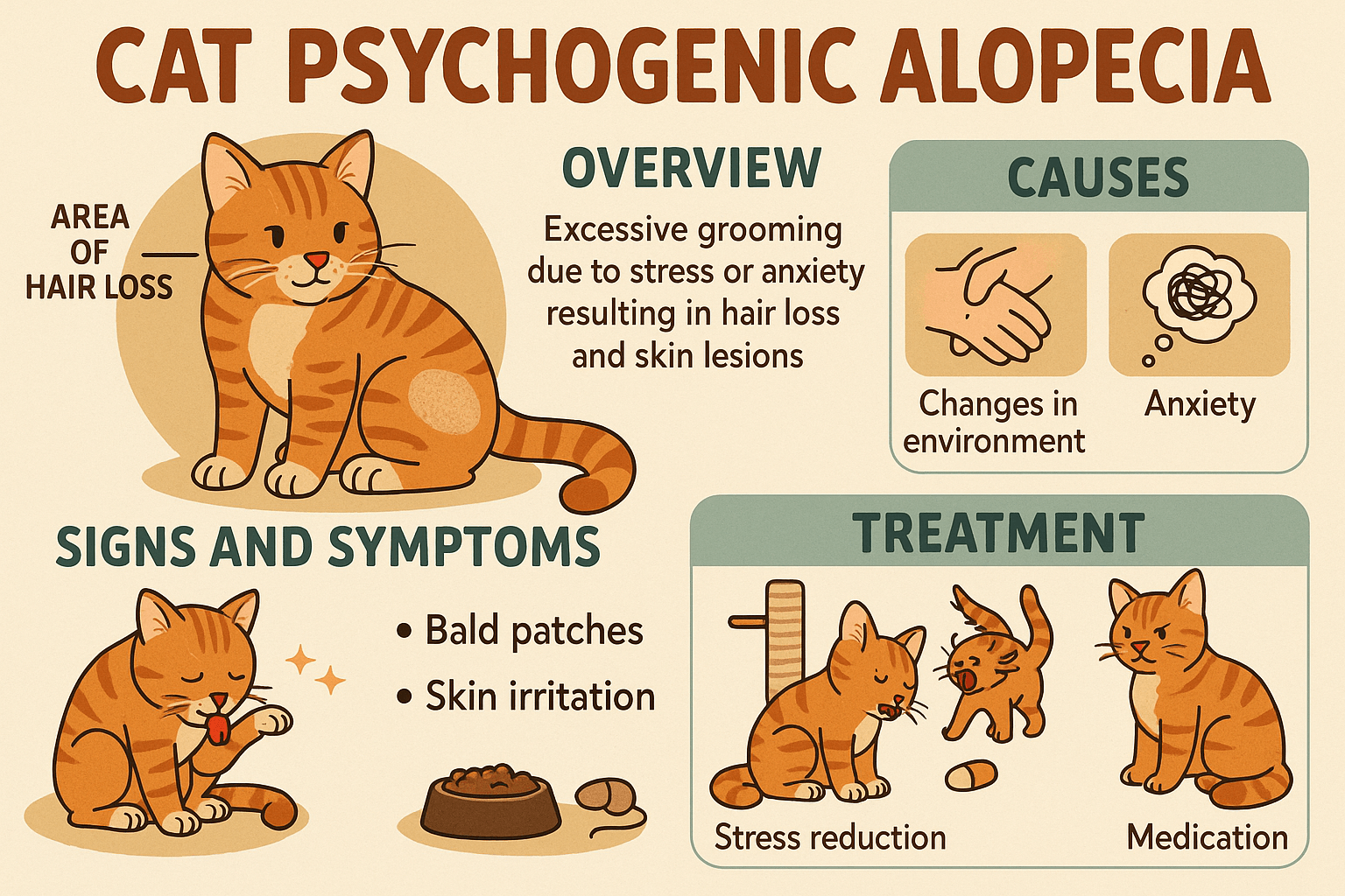 Understanding Cat Psychogenic Alopecia: Best 7 Expert Tips!