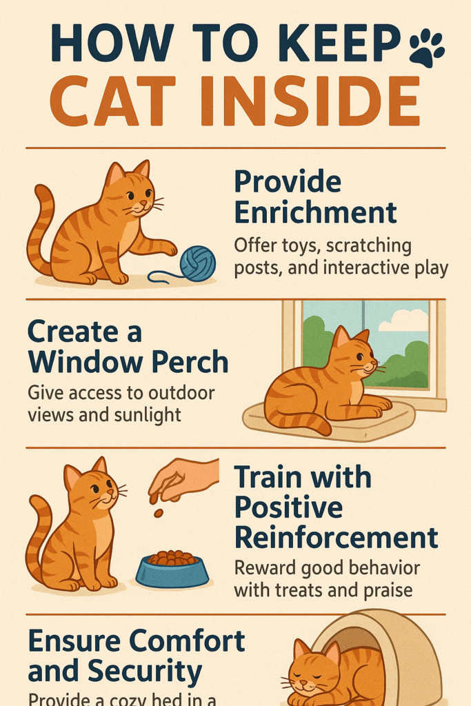 How to Keep Your Cat Indoors Safely: Best 7 Expert Tips!
