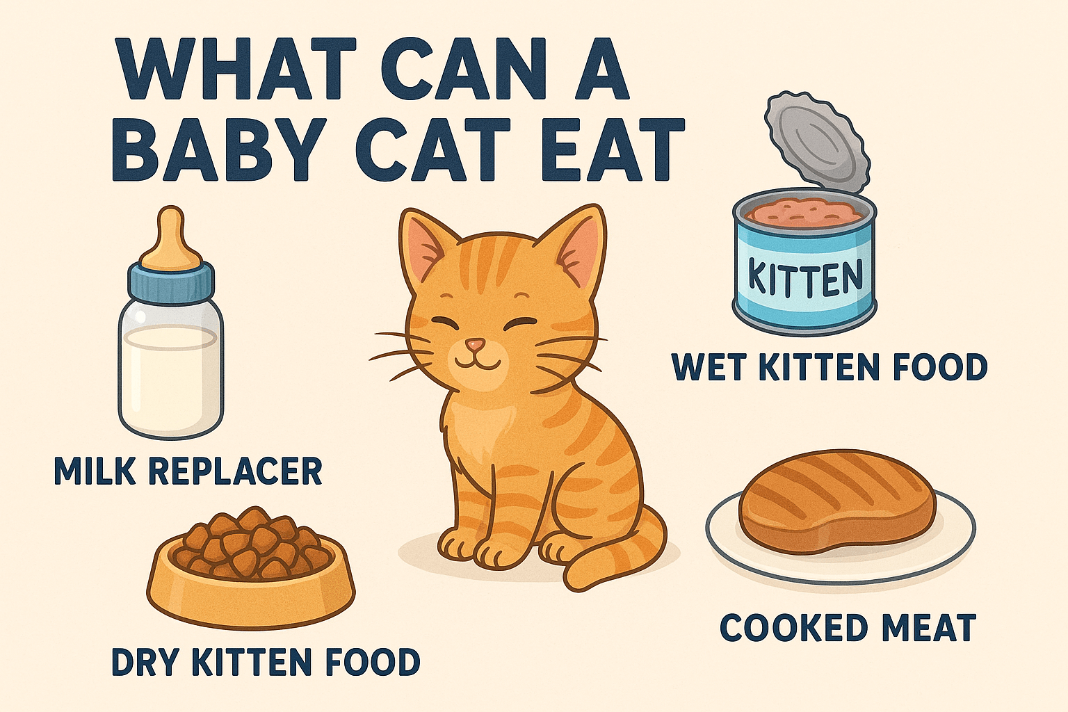 What Can a Baby Cat Eat? Best 7 Expert Tips!