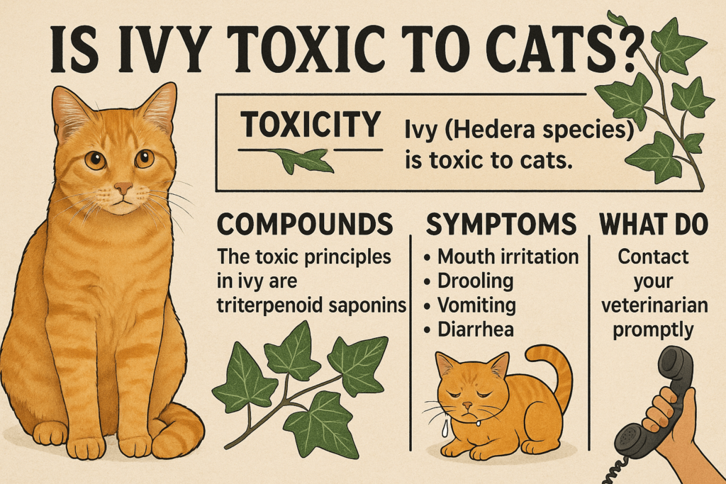 Is Ivy Toxic to Cats? Best 7 Expert Tips!