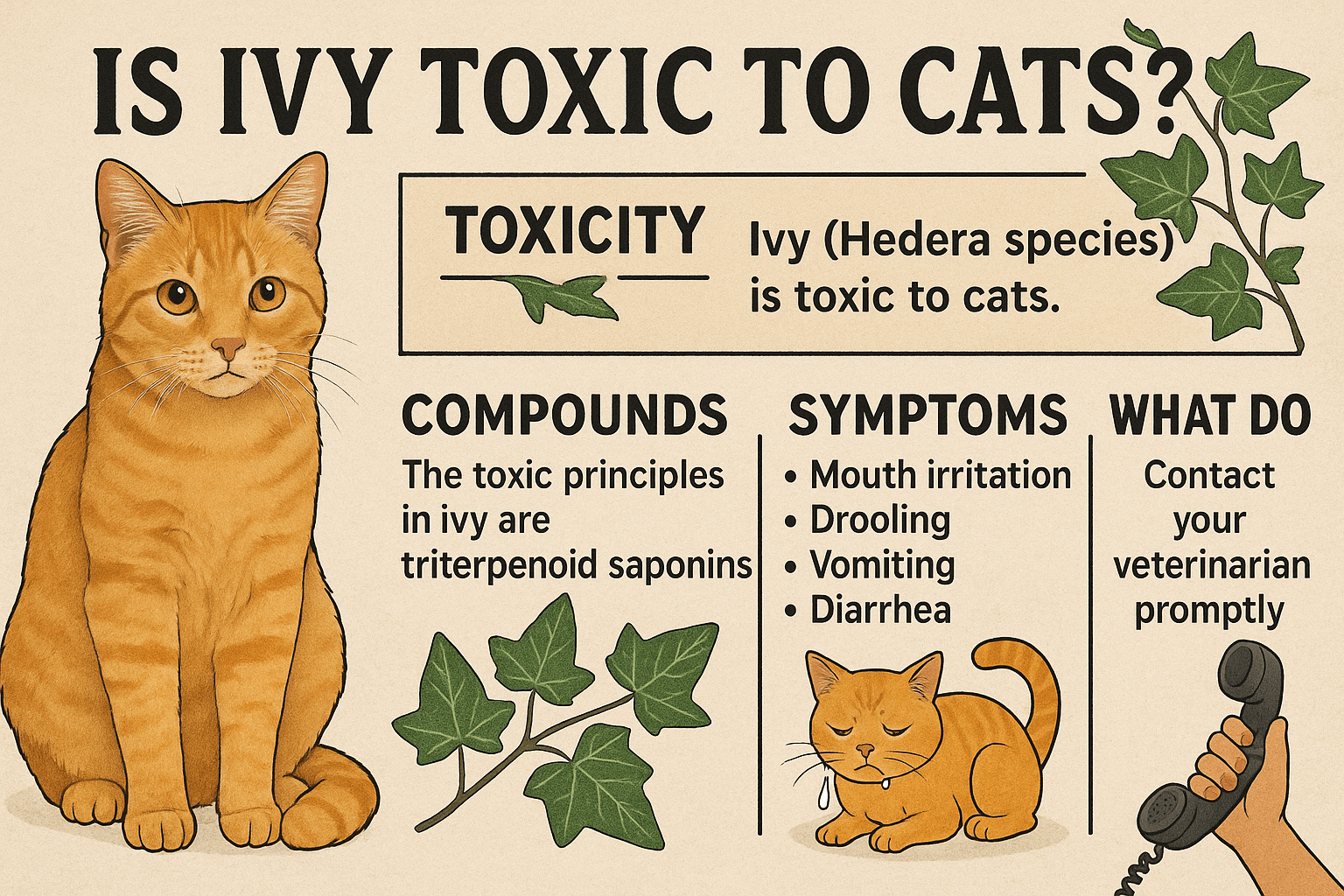 Is Ivy Toxic to Cats? Best 7 Expert Tips!