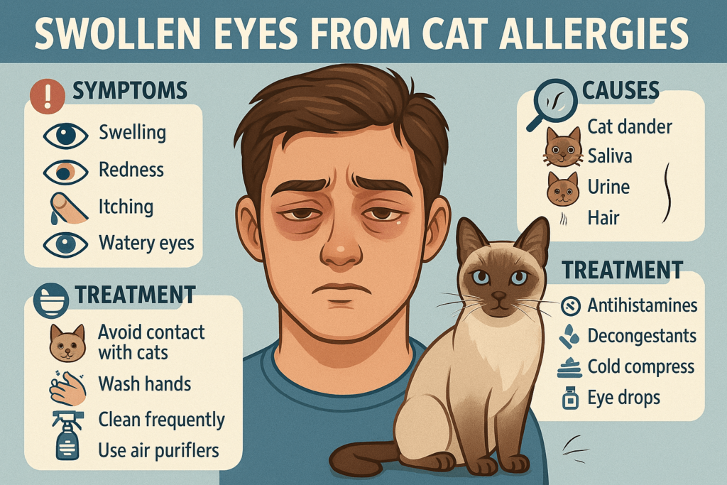 Swollen Eyes from Cat Allergies: Best 7 Expert Tips!