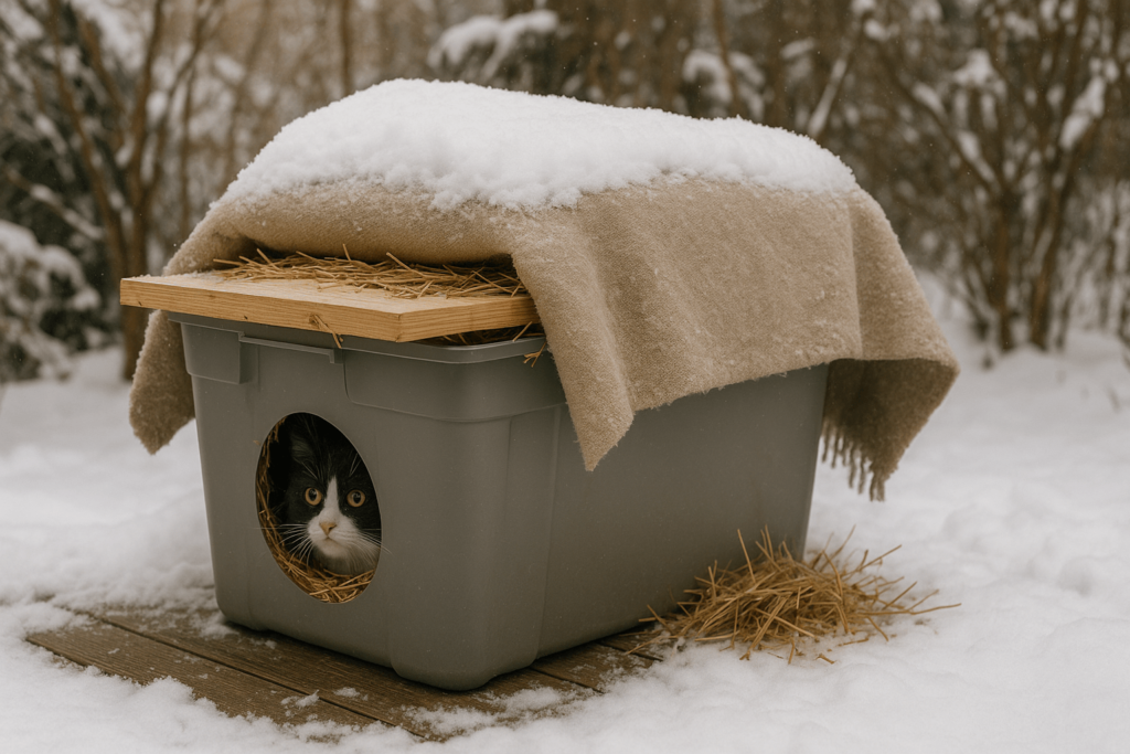 DIY Cat Winter Shelter: Best 7 Expert Tips!