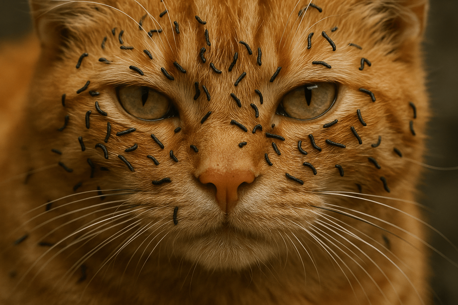 Tiny Black Worms on Cat: Best 7 Expert Tips!