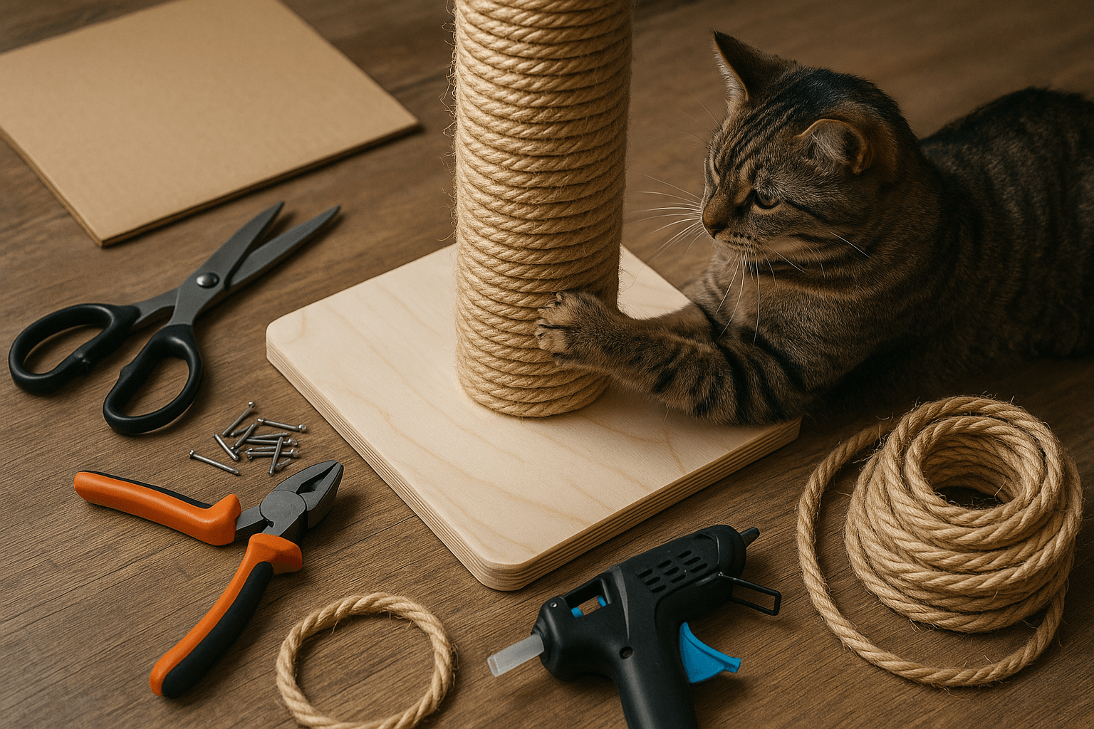 Cat Scratch Post DIY: Best 7 Expert Tips!