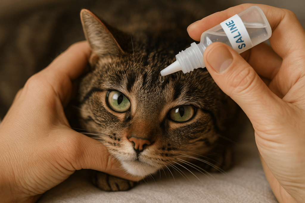 Saline Solution for Cats Eye: Best 7 Expert Tips!