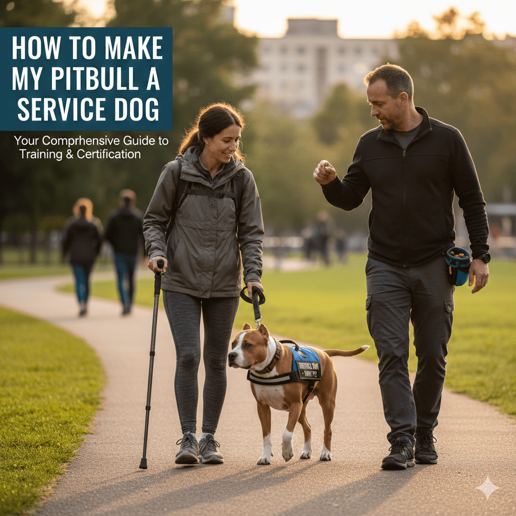 How to Make My Pitbull a Service Dog: Best 7 Expert Tips!