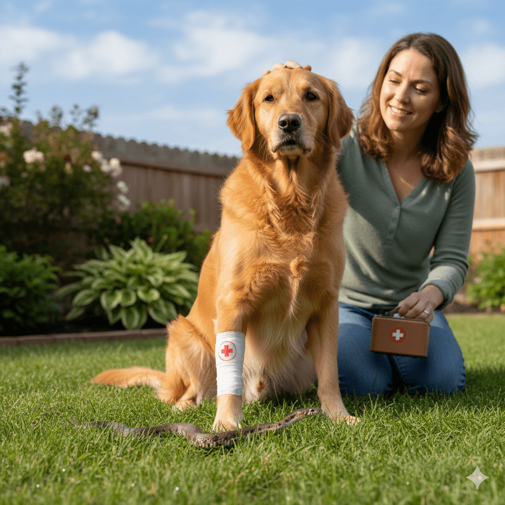Non-Venomous Snake Bite on Dog Leg: Best 7 Expert Tips!