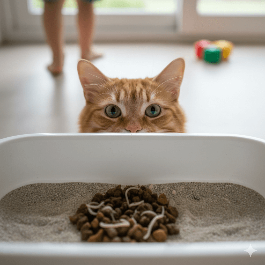 Are Worms in Cat Poop Contagious? Best 7 Expert Tips!