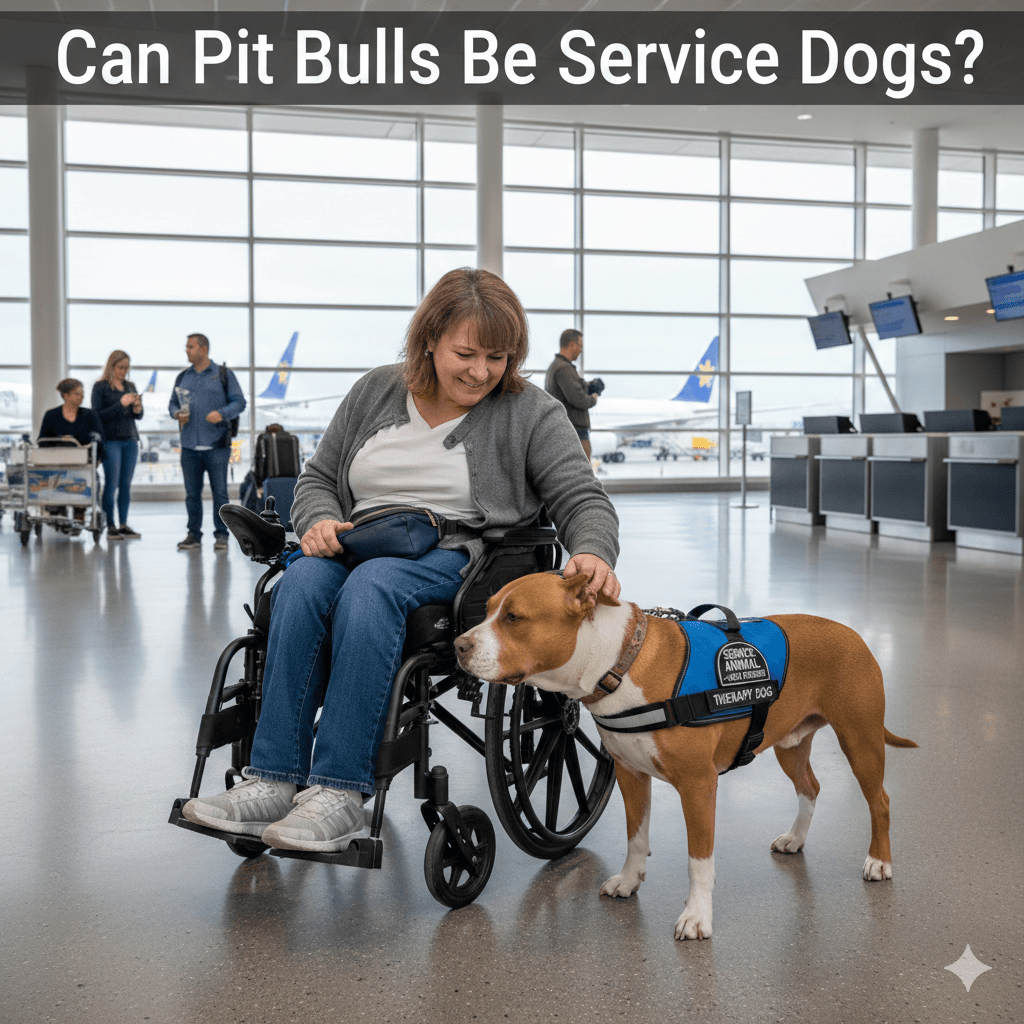 Can Pitbulls Be Service Dogs: Best 7 Expert Tips!