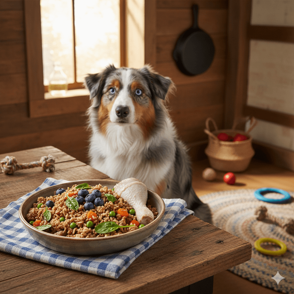 Homemade Dog Food for Australian Shepherd: Best 7 Tips!