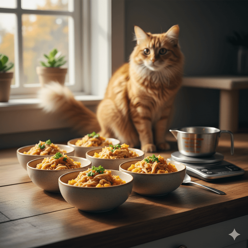 Homemade Cat Food Serving Sizes: Best 7 Expert Tips!
