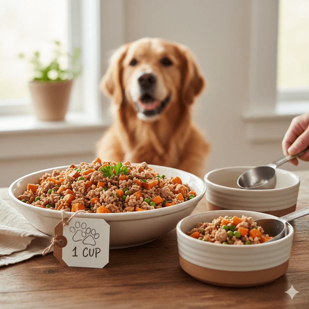 Homemade Dog Food Serving Sizes: Best 7 Expert Tips!