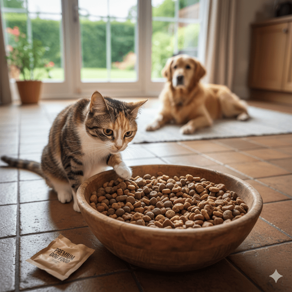 Can Cats Eat Dried Dog Food? Best 7 Expert Tips!