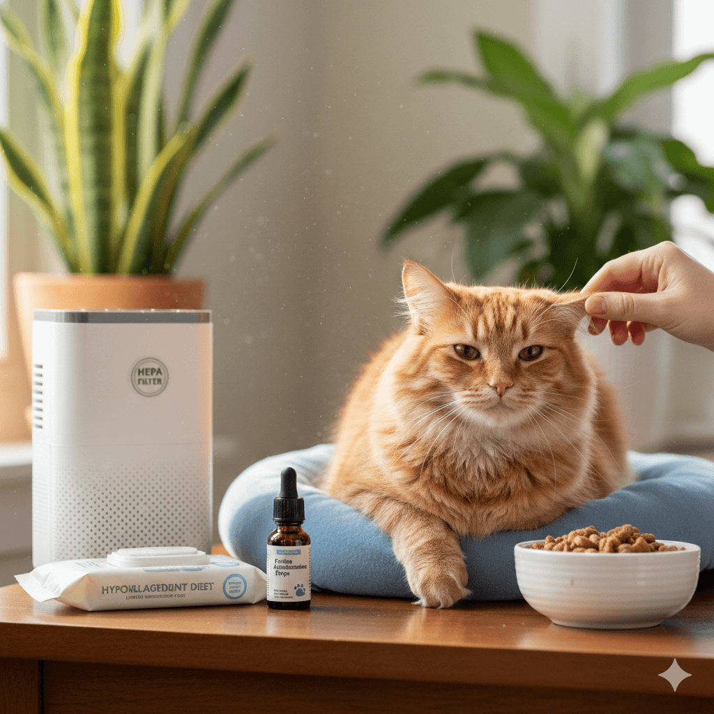 Cat Seasonal Allergies and Treatment: Best 7 Expert Tips!