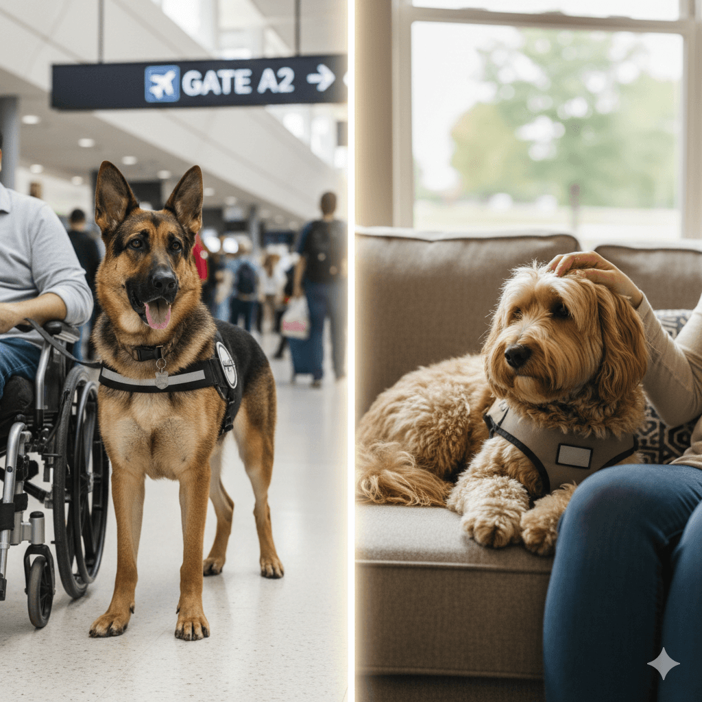 Service Dog vs Emotional Support Dog Laws: Best 7 Tips!