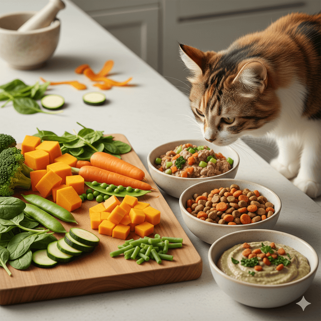 Best Vegetables for Cat Food: Best 7 Expert Tips!